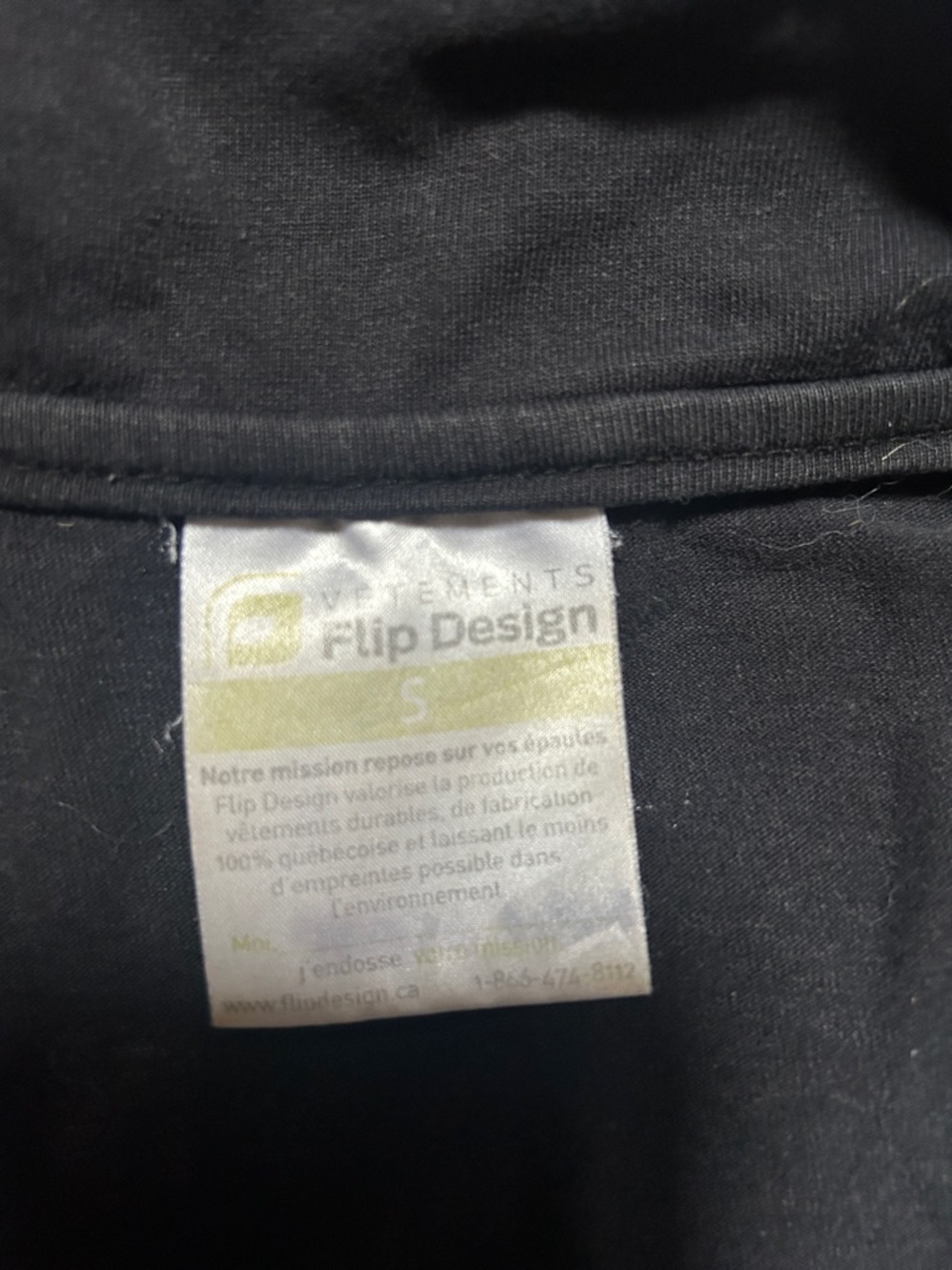 Vetements Black Logo-Tag Cotton Top - Picture 2 of 2